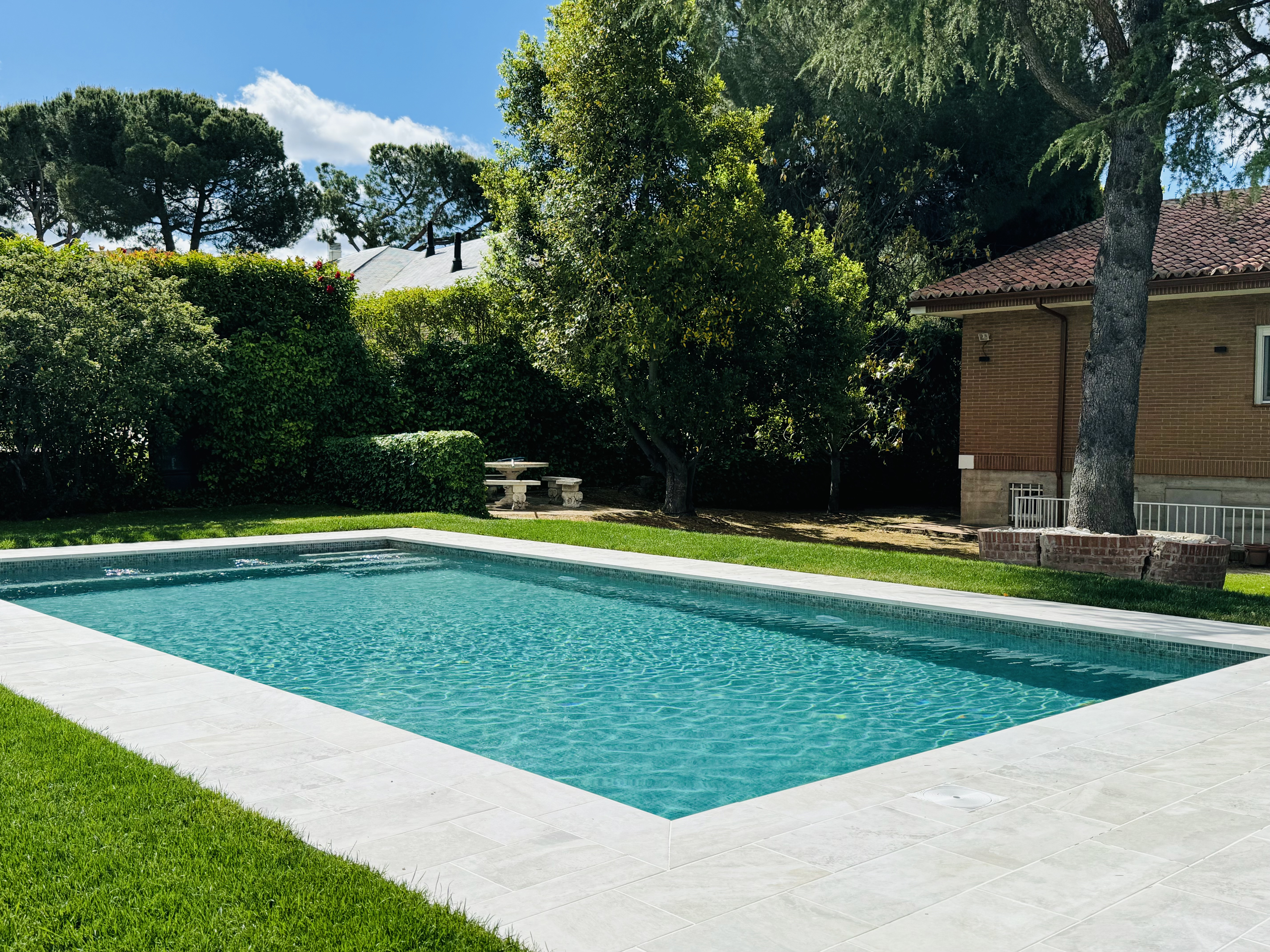Obra nueva de piscinas