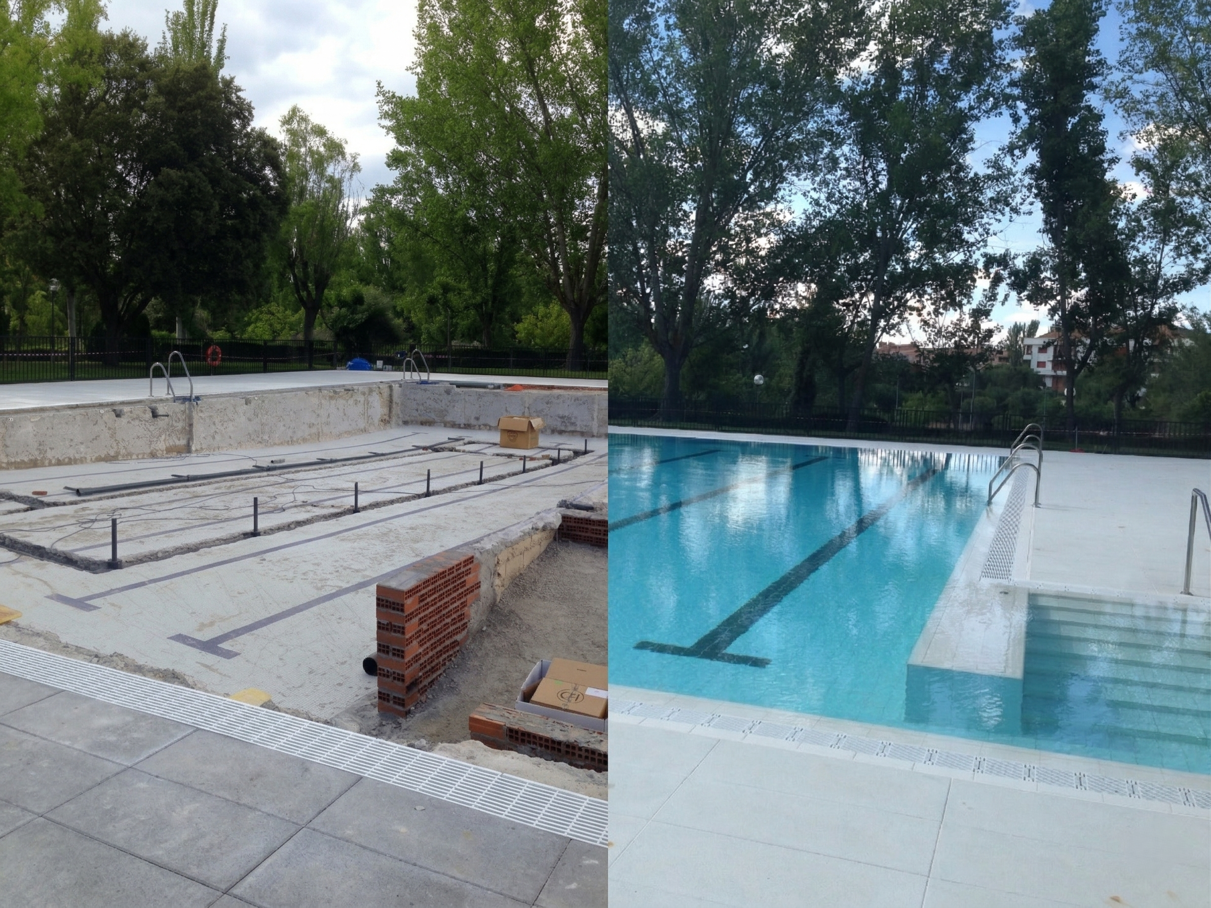Reforma integral de piscinas
